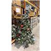 Image 2 : LARGE 2 TIER MOBILE STORAGE SHELF UNIT AND CONTENTS - HOLIDAY DECORATIONS, LIGHTS,