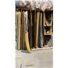 Image 1 : ASSORTED SHEETS OF PLYWOOD, MDF, PLASTIC, MIRRORED ACRYLIC AND PEG BOARD