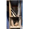 Image 2 : ASSORTED SHEETS OF PLYWOOD, MDF, PLASTIC, MIRRORED ACRYLIC AND PEG BOARD