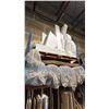 Image 1 : 4 LARGE ROLLS OF STUFFING MATERIAL AND ASSORTED SIZE PIECES OF STYROFOAM
