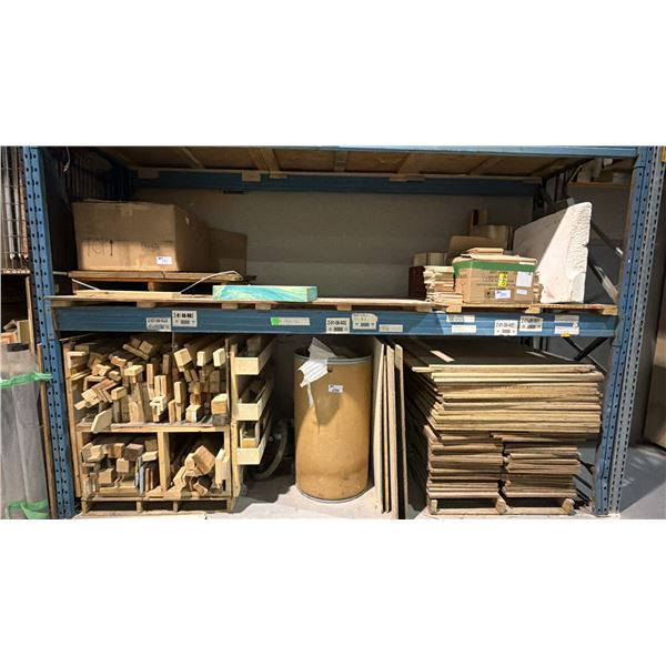 LARGE GREIF EASYPOUR AND LARGE QUANTITY OF ASSORTED WOOD