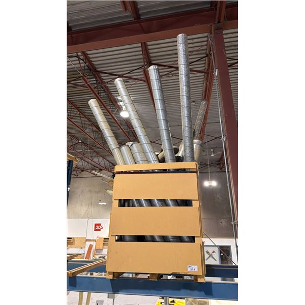 PALLET OF ASSORTED VENTILATION DUCT