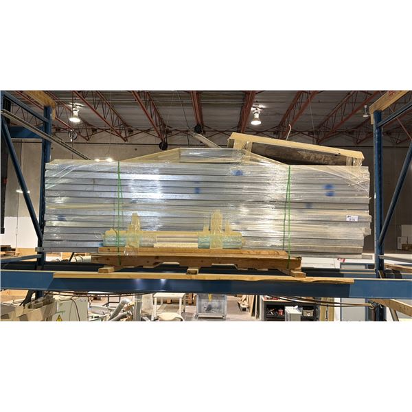 PALLET OF SHEET METAL EVENT WALL MATERIAL