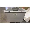 Image 2 : 2 MOBILE PLASTIC MATERIAL BINS