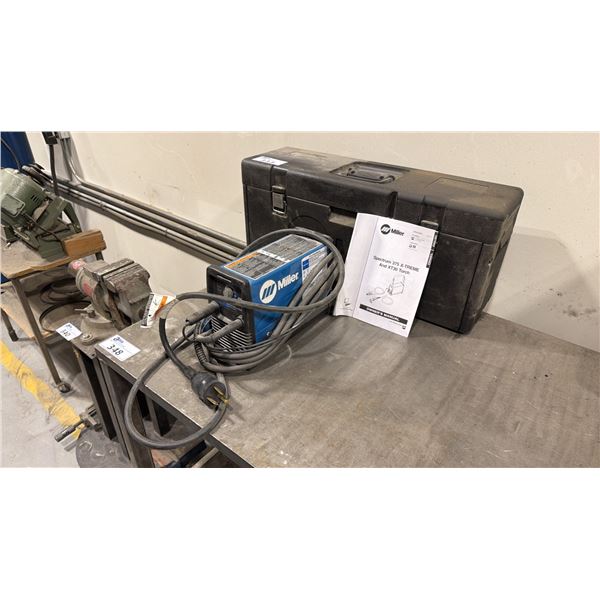 MILLER SPECTRUM 375 X-TREME & XT-30 TORCH AIR PLASMA CUTTER WITH CASE AND MANUAL