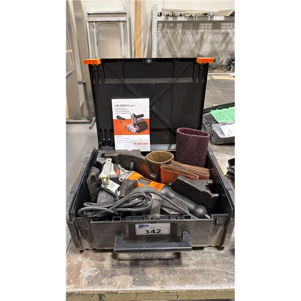 WALTER LINE-MATE III (6268 C) LINE FINISHING SYSTEM BURNISHING TOOL