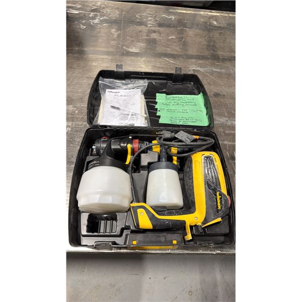 WAGNER FLEXIO ELECTRIC PAINT SPRAYER WITH CASE