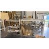 Image 1 : GROUP OF (4) WHITE SHELF RACKING UNITS AND CONTENTS - (8) 6FT UPRIGHTS, (20) 5 1/2FT SIDE RAILS