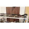 Image 6 : GROUP OF (4) WHITE SHELF RACKING UNITS AND CONTENTS - (8) 6FT UPRIGHTS, (20) 5 1/2FT SIDE RAILS