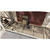 Image 8 : GROUP OF (4) WHITE SHELF RACKING UNITS AND CONTENTS - (8) 6FT UPRIGHTS, (20) 5 1/2FT SIDE RAILS