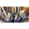 Image 5 : LARGE GROUP OF ASSORTED STEEL & ALUMINIUM FABRICATING MATERIAL - FLAT BAR, HOLLOW ROUND/