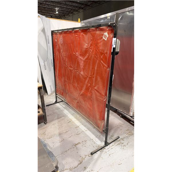 ONE WILSON WELDING CURTAIN - APPROX. 6FT X 6FT