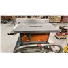 Image 4 : RIDGID R45171 10" PORTABLE TABLE SAW WITH MAKITA FOLDING SAW STAND