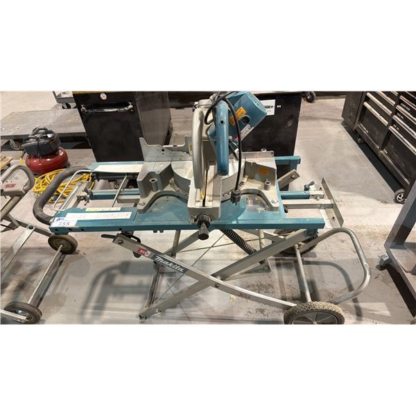 MAKITA 12" COMPOUND MITRE SAW WITH MAKITA FOLD-UP SAW STAND
