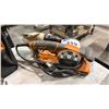 Image 4 : GROUP OF (3) RIDGID POWER TOOLS- DRILL/SANDER/ROUTER