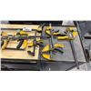 Image 2 : GROUP OF 11 DEWALT BAR CLAMPS