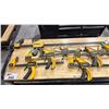 Image 3 : GROUP OF 11 DEWALT BAR CLAMPS