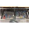 Image 5 : HUSKY 9 DRAWER WITH SIDE CUPBOARD MOBILE TOOL CABINET WITH CONTENTS