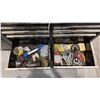 Image 8 : HUSKY 9 DRAWER WITH SIDE CUPBOARD MOBILE TOOL CABINET WITH CONTENTS