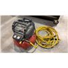 Image 1 : PORTER CABLE 150 PSI/6 GALLON AIR COMPRESSOR WITH HOSE