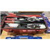 Image 1 : RED TOOL BOX AND CONTENTS - INSTALLATION KIT TOOLS & HARDWARE AND COLOR