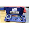 Image 3 : RED TOOL BOX AND CONTENTS - INSTALLATION KIT TOOLS & HARDWARE AND COLOR
