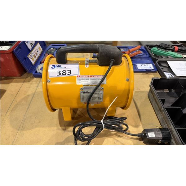 GLOBAL PORTABLE COMMERCIAL GRADE VENTILATOR FAN
