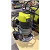 Image 4 : GROUP OF 3 RYOBI POWER TOOLS - ELECTRIC CHAINSAW, ROUTER AND JIG SAW