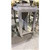 Image 3 : GROUP OF (4) MOBILE WOODEN WORK TABLES