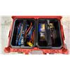 Image 3 : MILWAUKEE PACKOUT 3 SECTION TOOL BOX SYSTEM WITH CONTENTS