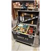 Image 1 : INSTALLERS LARGE MOBILE TRANSPORT BOX WITH CONTENTS - ASSORTED TOOLS, HARDWARE AND JOB SUPPLIES
