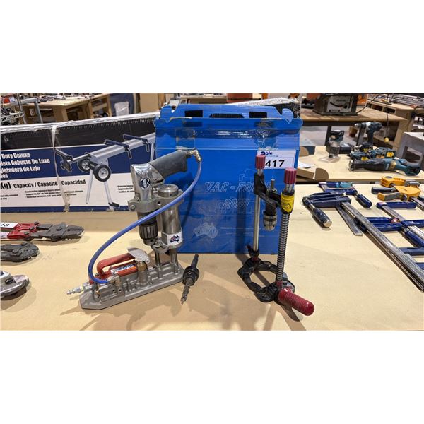 VAC-FORCE 2000 DRILLMATE WITH PNEUMATIC DRILL AND MILESCRAFT DRILLING ATTACHMENT
