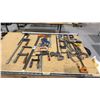 Image 1 : GROUP OF APPROX.(30) ASSORTED BAR CLAMPS, C-CLAMPS AND VISE GRIP CLAMPS