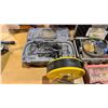 Image 2 : GROUP OF ASSORTED TOOLS, DRILL SETS, ORGANIZER CASES AND CONTENTS, SHIPPING SCALE,