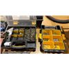 Image 6 : GROUP OF ASSORTED TOOLS, DRILL SETS, ORGANIZER CASES AND CONTENTS, SHIPPING SCALE,