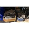 Image 6 : (2) 12FT PALLET SECTIONS OF ASSORTED ITEMS - STONES, LIGHT STRINGS, STUFFING MATERIAL AND MORE