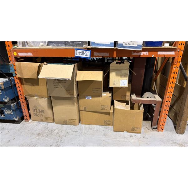 LARGE GROUP OF BOXED CHRISTMAS ORNAMENTS - ASSORTED SIZE BULBS, BALLS AND STARS