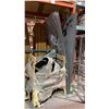 Image 1 : WOODEN PALLET CRATE FULL OF ARTIFICIAL BOULDERS AND (8) 4FT X 8FT ALUMINIUM SHEETS