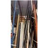 Image 1 : LARGE GROUP OF STAGE RIGGING METAL POLES AND PIPE