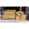 Image 1 : GROUP OF ASSORTED ITEMS - ARTIFICIAL CHRISTMAS TREES, INTER-LOCKING FOAM FLOOR PANELS AND