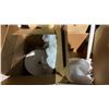 Image 2 : GROUP OF ASSORTED ITEMS - ARTIFICIAL CHRISTMAS TREES, INTER-LOCKING FOAM FLOOR PANELS AND