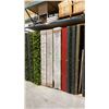 Image 2 : EVENT STAGING SCENERY PANELS/STANDS AND BOXES OF ARTIFICIAL GREENERY