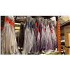 Image 2 : ONE PALLET SHELF SECTION FULL OF ASSORTED TABLECLOTHS