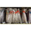 Image 3 : ONE PALLET SHELF SECTION FULL OF ASSORTED TABLECLOTHS