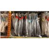 Image 4 : ONE PALLET SHELF SECTION FULL OF ASSORTED TABLECLOTHS