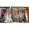 Image 2 : ONE PALLET SHELF SECTION FULL OF ASSORTED TABLECLOTHS