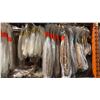 Image 3 : ONE PALLET SHELF SECTION FULL OF ASSORTED TABLECLOTHS
