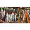 Image 3 : ONE PALLET SHELF SECTION FULL OF ASSORTED TABLECLOTHS