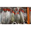 Image 2 : ONE PALLET SHELF SECTION FULL OF ASSORTED TABLECLOTHS