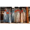 Image 2 : ONE PALLET SHELF SECTION FULL OF ASSORTED TABLECLOTHS